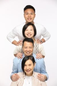 Norman Lee family portrait 2021 mar 3