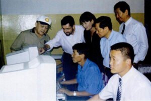 Kowloon North Rotary Club – Donated computers to Ulaanbaatar high school Mongolia 2001