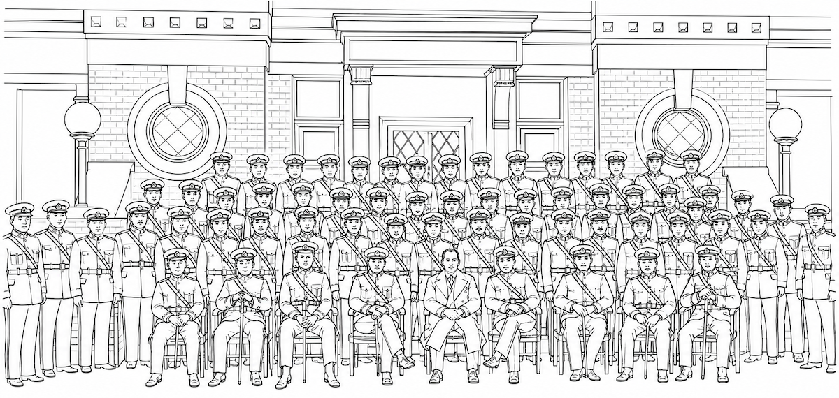Rotarians served as Commandants of Hong Kong Auxiliary Police Force