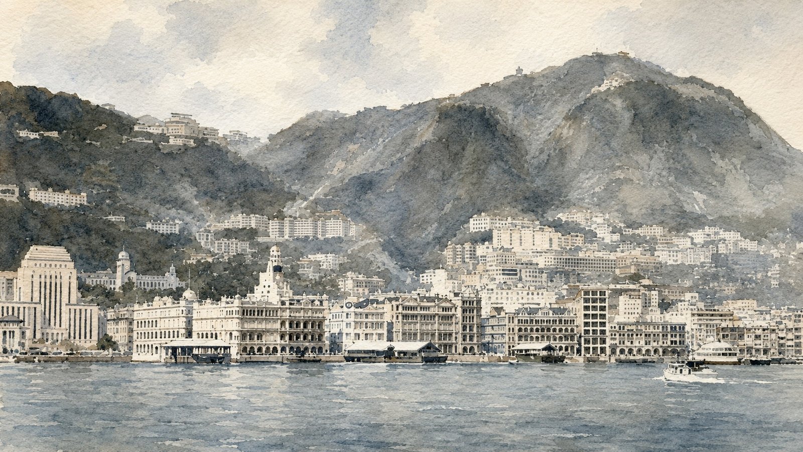 Victoria harbour 1952
